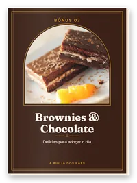 Capa do bônus Brownies & Delícias de Chocolate